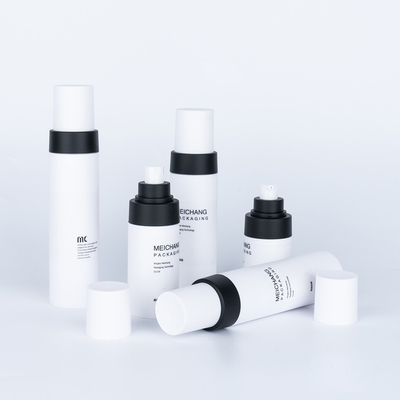 30ml 50ml 80ml 100ml Круглая форма AS Теловой материал Бесвоздушная бутылка для лосьона для тела