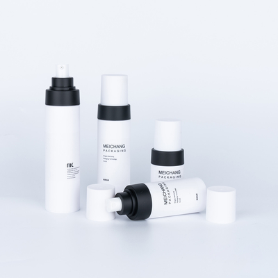 30ml 50ml 80ml 100ml Круглая форма AS Теловой материал Бесвоздушная бутылка для лосьона для тела