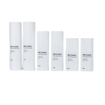 MEI CHANG 15ML 30ML 50ML цилиндрическая круглая безвоздушная лосьонная бутылка для косметической упаковки