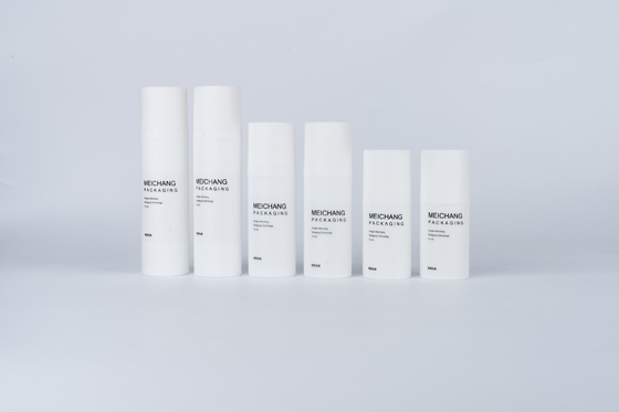 MEI CHANG 15ML 30ML 50ML цилиндрическая круглая безвоздушная лосьонная бутылка для косметической упаковки