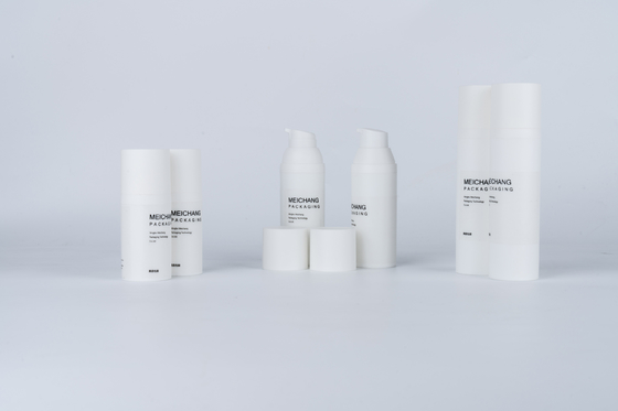 MEI CHANG 15ML 30ML 50ML цилиндрическая круглая безвоздушная лосьонная бутылка для косметической упаковки