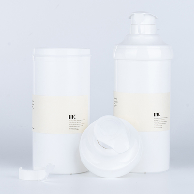 PP материал 16oz 500ml Круглой формы пластиковой лосьон насос бутылка для большого безвоздушного бутылки